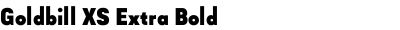 Goldbill XS Extra Bold